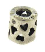 Vintage Seed Pearl Moon and Star Necklace