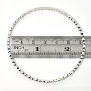 Gorgeous Diamond Bangle in 14K White Gold