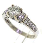 Brilliant 18kt 1.25cts Diamond Engagement Ring