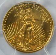 Flawless 2013 First Strike $5 Gold Eagle. PCGS MS70