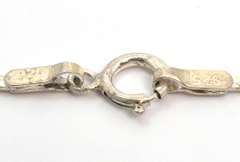 Beautiful Tiger's Eye Necklace in Sterling Silver