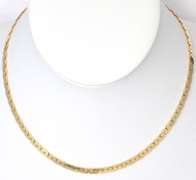 14KT Yellow Gold Choker Necklace