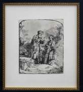 REMBRANDT VAN RIJN ABRAHAM AND ISAAC 1880 VAN RIJN (AFTER) ABRAHAM AND ISAAC