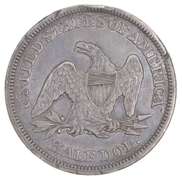 1850 Seated Liberty Half Dollar