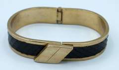 Braided Hinged Bangle