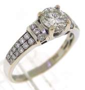 Brilliant 18kt 1.25cts Diamond Engagement Ring