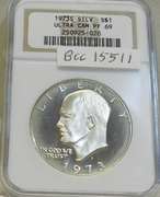 1973-S Sil PRF Ike Dol NGC PF-69-DC
