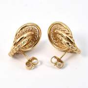 Easy to Wear Swirl Post Earrings