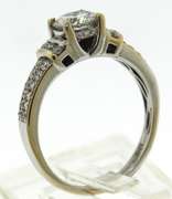 Brilliant 18kt 1.25cts Diamond Engagement Ring