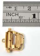 Cute 14k Typewriter Charm