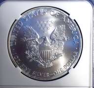 2009 MS69 Silver Eagle, NGC