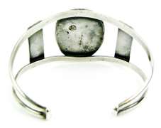 Native American Sterling Turquoise Cuff