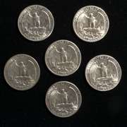 6 BU 1940 P Era Washington Quarters