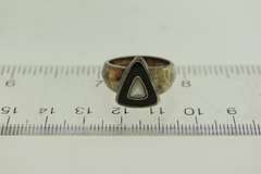 Sterling Silver Oval Shaped Aquamarine Ring