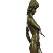 Lion Victory Bronze Figurine