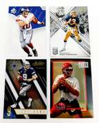 4 Quarterback Greats Football Cards