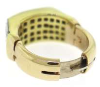 Majestic Princess Cut Invisible Set Ring