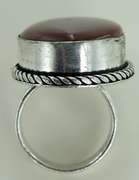 Silver and Natural Stone