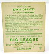 1933 Goudey Gum Ernie Orsati Baseball Card