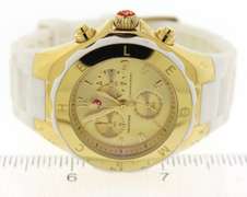 Michele White Tahitian Jelly Bean Watch