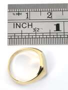 Sweet Small 14k Signet Ring