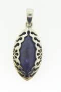 Sterling silver Lapis Pendant
