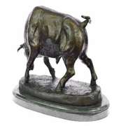 Stock Market Bull Bronze Sculpture