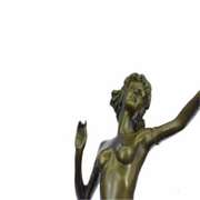 Theatre Movie Actress Bronze Figurine