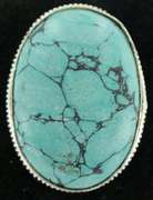 Silver and Natural Stone