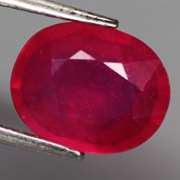 Stunning 3.04ct reddish pink Ruby