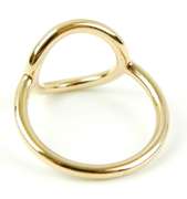 Silpada Rose Gold over Sterling Geometric Ring, Size 9.5