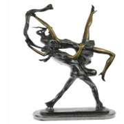 Nude Dancer Bronze Sculpture