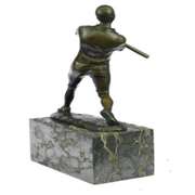 Baseball Player Bronze Sculpture