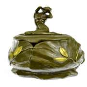 Jewelry Box Bronze Figurine