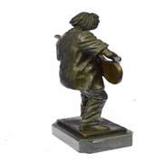 Rick James Guitar Player Bronze Sculpture