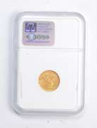 MS62 1929 $2.50 Indian Head Gold Quarter Eagle - Graded NGC