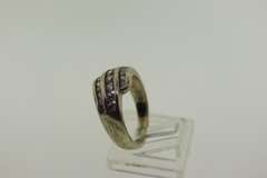 Sterling Silver Oval Shaped Aquamarine Ring