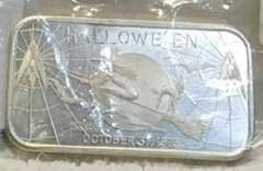 1 oz Sil Ingot Halloween