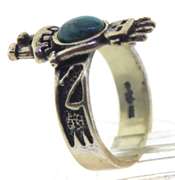 Vintage Sterling Turquoise Ring