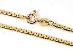 Nice 14k Double C Link Necklace