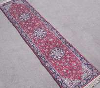 Handmade Wool/Silk Azerbaijani Tabriz 2.6x10.0