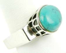 Silpada Sterling Turquoise Ring, Size 9
