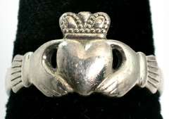 Sterling Silver Claddagh Ring