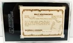 1980 Billy Southworth Graded Baseball Card