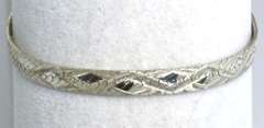 Fancy Sterling Silver Bracelet
