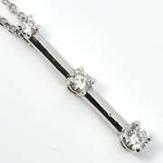 Suave Diamond Pendant Necklace in 14K White Gold