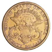 1877-CC $20 Liberty Head Gold Double Eagle