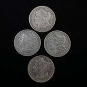 4 New Orleans Morgan Dollars