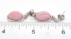 Charming Opal & Topaz Dangle Earrings in Sterling Silver
