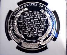 2009 Lincoln PF69 Commem $, NGC